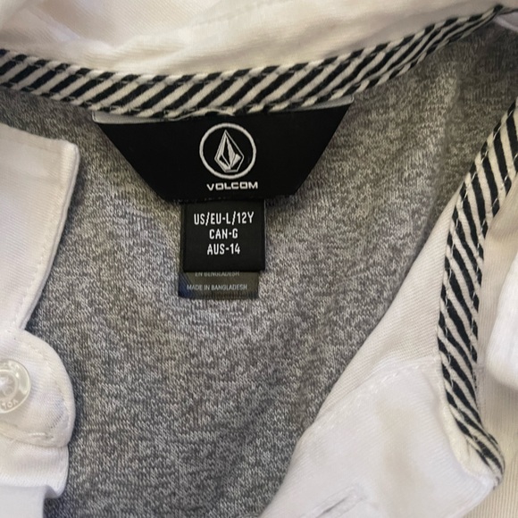 Grown out of boys white collar dress shirt size 12 youth - Picture 2 of 2